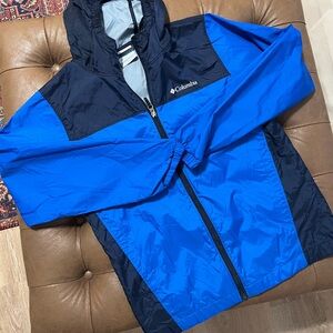 Columbia Boys Navy and Royal Blue Light Jacket
